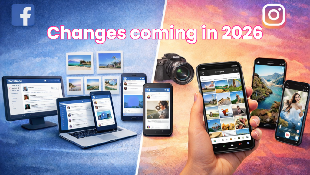 Changes Coming to Instagram and Facebook in 2026 - Pink Sheep Co.